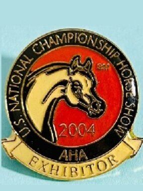 2004 US National Championship Horse Show AHA Collectors Enameled Pin.